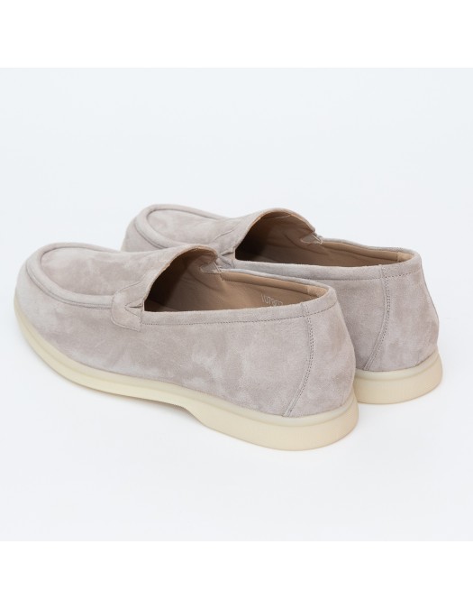 Laofers FRANCESCHETTI,CAMOSCIO Beige - 107800726560118
