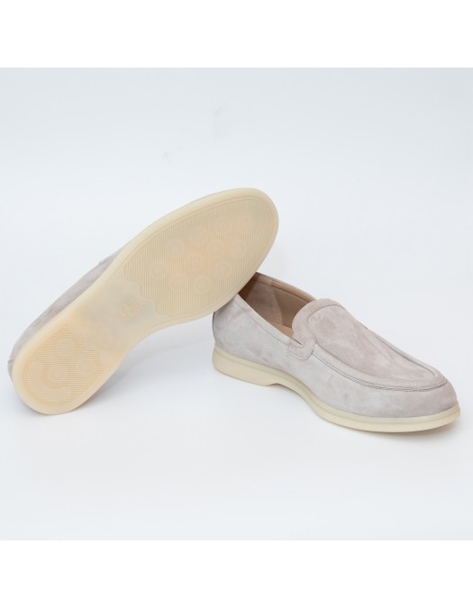 Laofers FRANCESCHETTI,CAMOSCIO Beige - 107800726560118