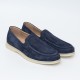 Laofers FRANCESCHETTI,CAMOSCIO ,Bleumarin - 107800726560501