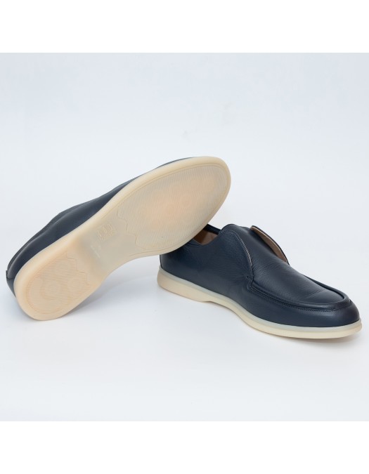 Laofers FRANCESCHETTI, Bleumarin - 107801026890500