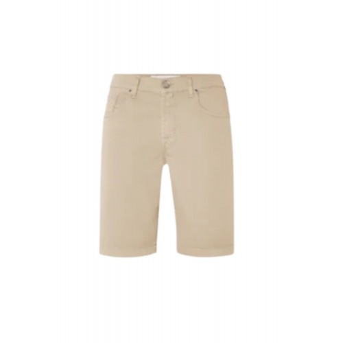 Pantaloni scurti JACOB COHEN, Nicolas Slim Design, Cotton, Almond Beige Pantaloni scurti JACOB COHEN, Nicolas Slim Design, Cotton, Almond Beige