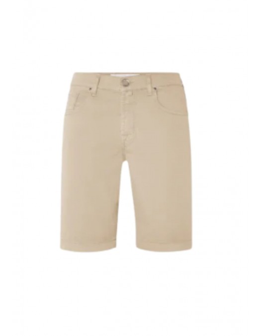 Pantaloni scurti JACOB COHEN, Nicolas Slim Design, Cotton, Almond Beige - JUMOE001054S3756TRD29 Pantaloni scurti JACOB COHEN, Nicolas Slim Design, Cotton, Almond Beige - JUMOE001054S3756TRD29