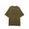 Tricou FEAR OF GOD, Logo Insert, Olive Oversized