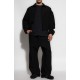 Tricou FEAR OF GOD,Essentials BLACK T-shirt with logo patch - 125SP254280FJETBLACK