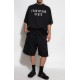 Tricou FEAR OF GOD,Essentials BLACK T-shirt with printed logo - 125SP254470FJETBLACK