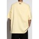 Tricou FEAR OF GOD, Essentials YELLOW T-shirt with printed logo - 125SP254478FGARDENYELLOW