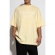 Tricou FEAR OF GOD, Essentials YELLOW T-shirt with printed logo - 125SP254478FGARDENYELLOW