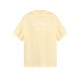 Tricou FEAR OF GOD, Essentials YELLOW T-shirt with printed logo - 125SP254478FGARDENYELLOW