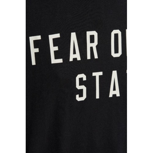 Tricou FEAR OF GOD,Essentials BLACK T-shirt with printed logo Tricou FEAR OF GOD,Essentials BLACK T-shirt with printed logo