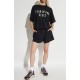 Tricou FEAR OF GOD,Essentials BLACK T-shirt with printed logo - 125SP257160FWJETBLACK