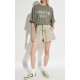 Tricou FEAR OF GOD,  Essentials GREEN T-shirt with printed logo - 125SP257167FWMOSS