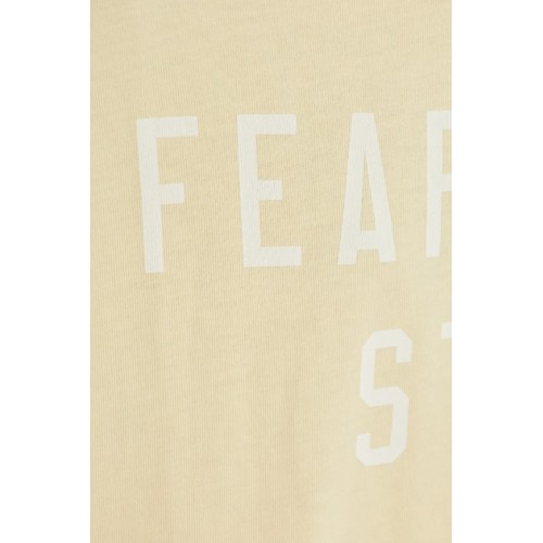 Tricou FEAR OF GOD, Essentials YELLOW T-shirt with printed logo Tricou FEAR OF GOD, Essentials YELLOW T-shirt with printed logo