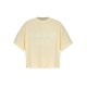 Tricou FEAR OF GOD, Essentials YELLOW T-shirt with printed logo - 125SP257168FWGARDENYELLOW