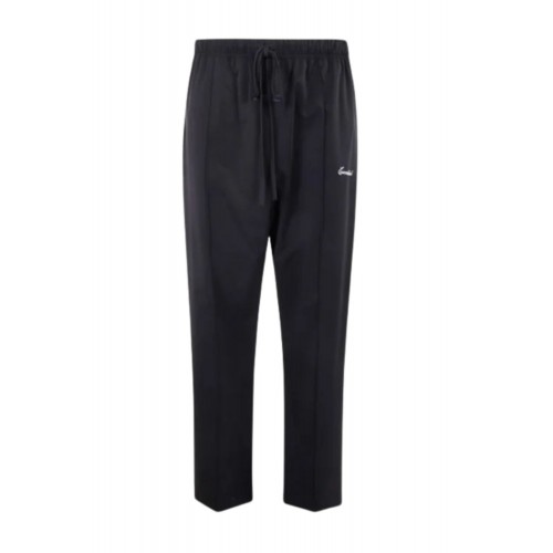Pantaloni FEAR OF GOD, White Logo Embroidered, Black Pantaloni FEAR OF GOD, White Logo Embroidered, Black