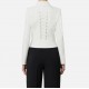 SACOU ELISABETTA FRANCHI, bi-elastic fabric with jewel buttons - 1310925079054 SACOU ELISABETTA FRANCHI, bi-elastic fabric with jewel buttons - 1310925079054