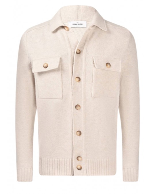 Pulover GRAN SASSO,Vest Beige - 1310925079054