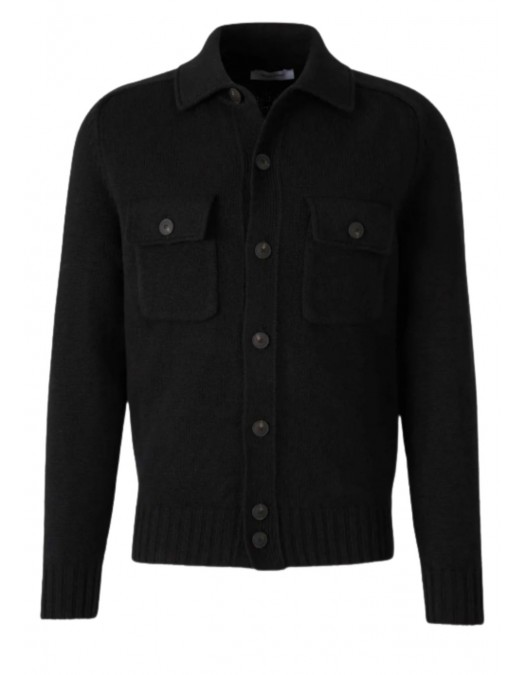 Cardigan GRAN SASSO,  wool Black - 1310925079099