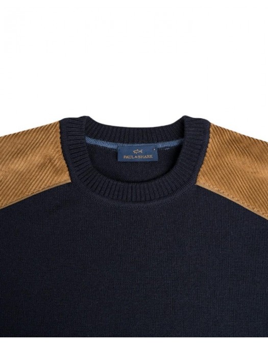 Pulover Paul & Shark roundneck - 15311038050
