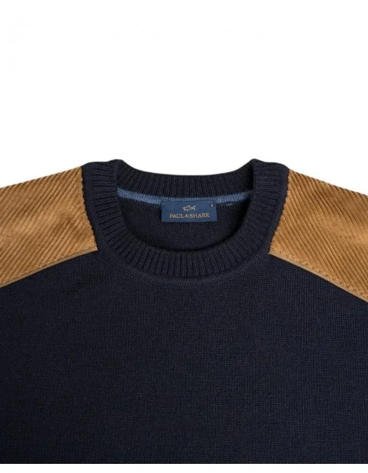 Pulover Paul & Shark roundneck - 15311038050