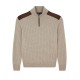 Pulover Paul & Shark ,wool cashmere half zip - 15311113119