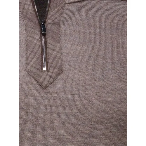 Bluza PAUL & SHARK, Wool zip collar sweater