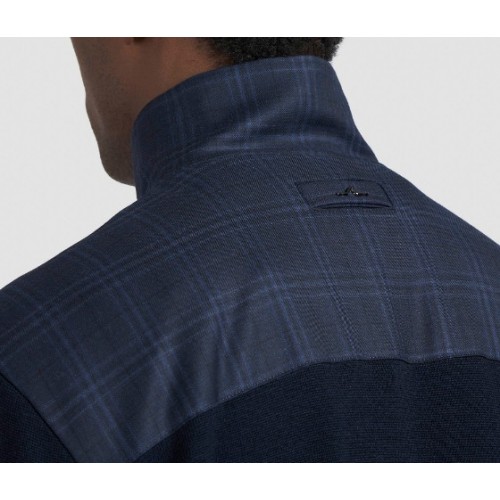 JACHETA Paul & Shark,Merino Extrafine wool hybrid zip-up Sweater JACHETA Paul & Shark,Merino Extrafine wool hybrid zip-up Sweater