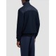JACHETA Paul & Shark,Merino Extrafine wool hybrid zip-up Sweater - 15311245050