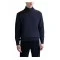 Pulover Paul & Shark ,wool cashmere half zip, Blue