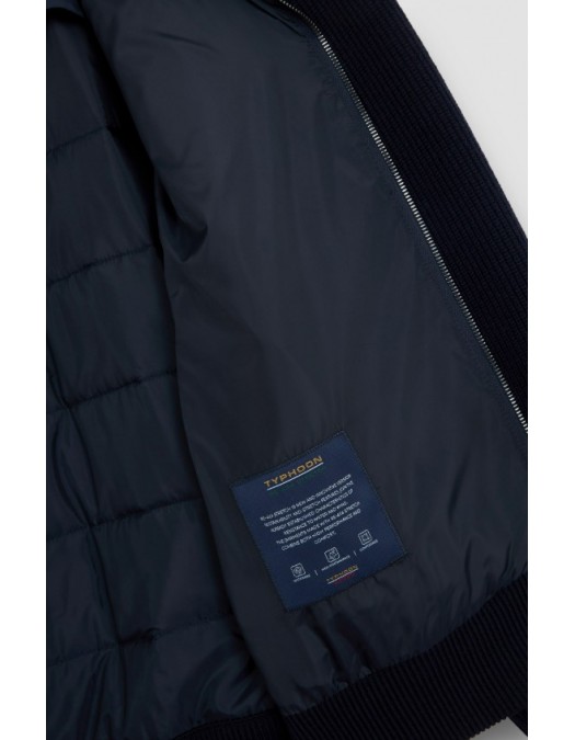 Jacheta PAUL&SHARK, Zip-up cardigan in Soft Cool Touch wool with Typhoon® Re-4x4 Stretch details - 15311247050 Jacheta PAUL&SHARK, Zip-up cardigan in Soft Cool Touch wool with Typhoon® Re-4x4 Stretch details - 15311247050