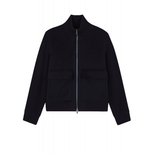 JACHETA Paul & Shark, Wool and cashmere Hybrid blouson JACHETA Paul & Shark, Wool and cashmere Hybrid blouson