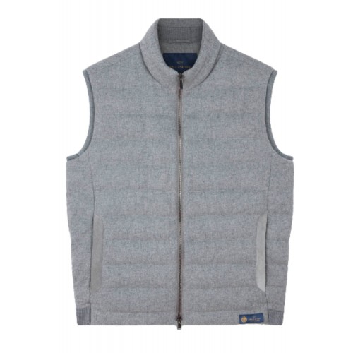 Vesta Paul & Shark,Padded gilet in wool and cashmere Vesta Paul & Shark,Padded gilet in wool and cashmere
