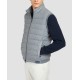Vesta Paul & Shark,Padded gilet in wool and cashmere - 15312380067