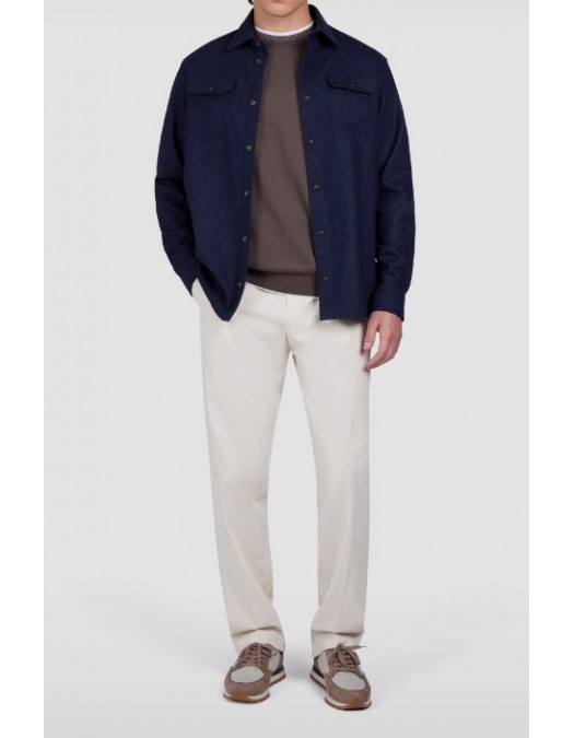 Camasa Paul & Shark,Wool blend overshirt - 15313341013