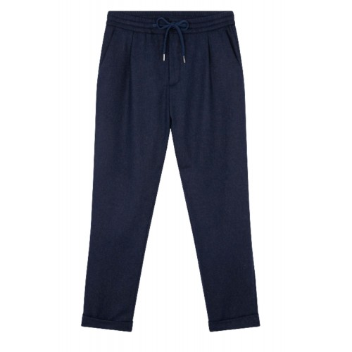 Pantaloni Paul & Shark,Wool blend trousers with pleats Pantaloni Paul & Shark,Wool blend trousers with pleats