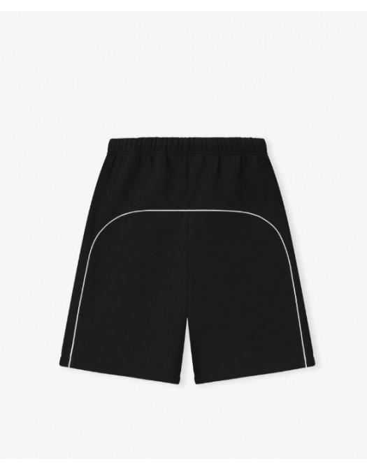Pantaloni FEAR OF GOD, Relaxed Fleece Sweatshort With Piping - 186SP254426FABBEYSTONE