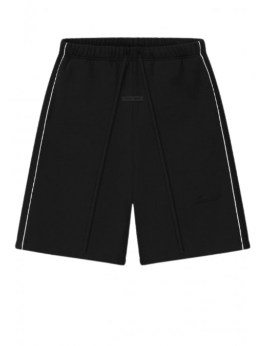 Pantaloni FEAR OF GOD, Relaxed Fleece Sweatshort With Piping - 186SP254426FABBEYSTONE