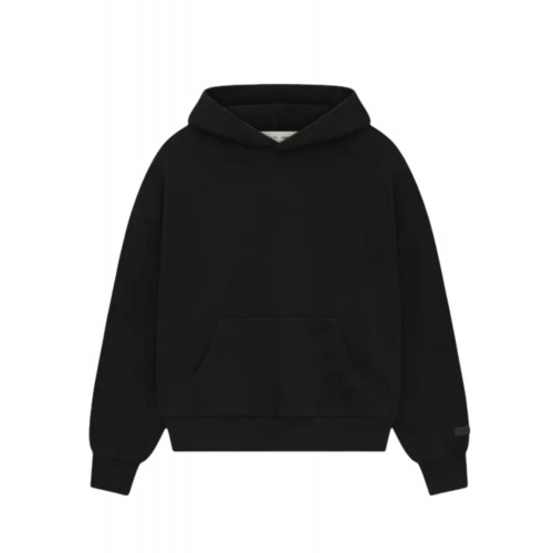 Hanorac FEAR OF GOD, Fleece, Back Logo Print, Black Hanorac FEAR OF GOD, Fleece, Back Logo Print, Black