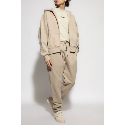 Hanorac FEAR OF GOD, Beige Sweatshirt with logo Hanorac FEAR OF GOD, Beige Sweatshirt with logo