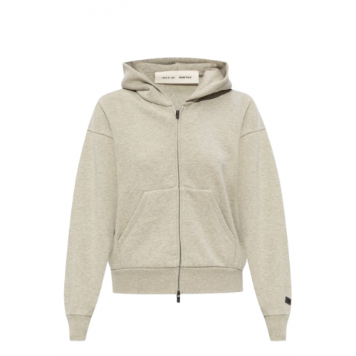 Hanorac FEAR OF GOD, Essentials GREY Sweatshirt with logo Hanorac FEAR OF GOD, Essentials GREY Sweatshirt with logo