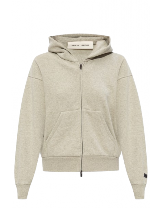 Hanorac FEAR OF GOD, Essentials GREY Sweatshirt with logo - 192SP255092FWHEATHERSTONE Hanorac FEAR OF GOD, Essentials GREY Sweatshirt with logo - 192SP255092FWHEATHERSTONE
