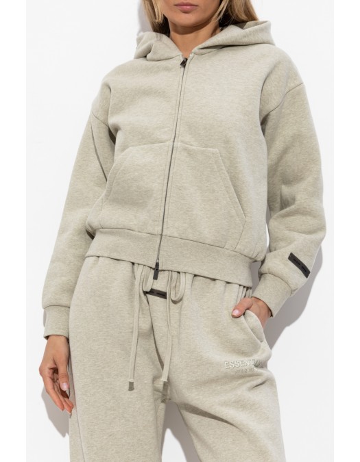Hanorac FEAR OF GOD, Essentials GREY Sweatshirt with logo - 192SP255092FWHEATHERSTONE Hanorac FEAR OF GOD, Essentials GREY Sweatshirt with logo - 192SP255092FWHEATHERSTONE