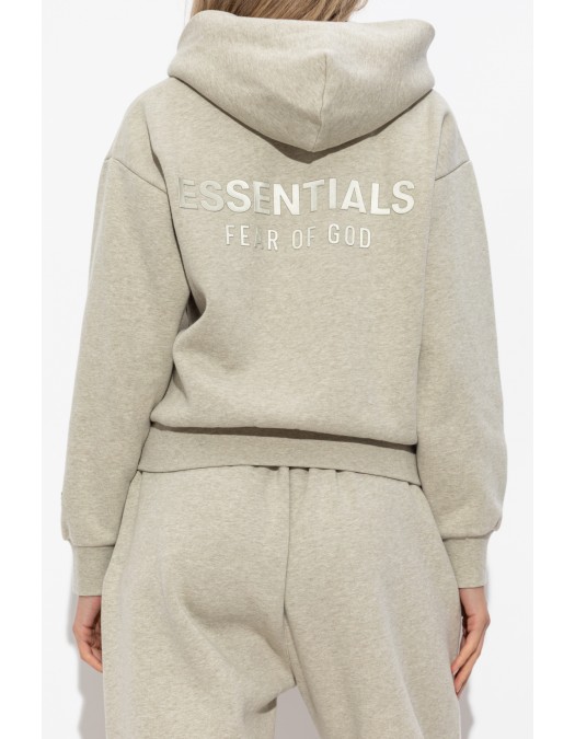 Hanorac FEAR OF GOD, Essentials GREY Sweatshirt with logo - 192SP255092FWHEATHERSTONE Hanorac FEAR OF GOD, Essentials GREY Sweatshirt with logo - 192SP255092FWHEATHERSTONE