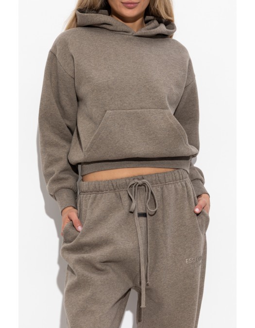 Hanorac FEAR OF GOD, Essentials Sweatshirt with logo on the back - 192SP255543FWHOMESTEADHEATHER Hanorac FEAR OF GOD, Essentials Sweatshirt with logo on the back - 192SP255543FWHOMESTEADHEATHER