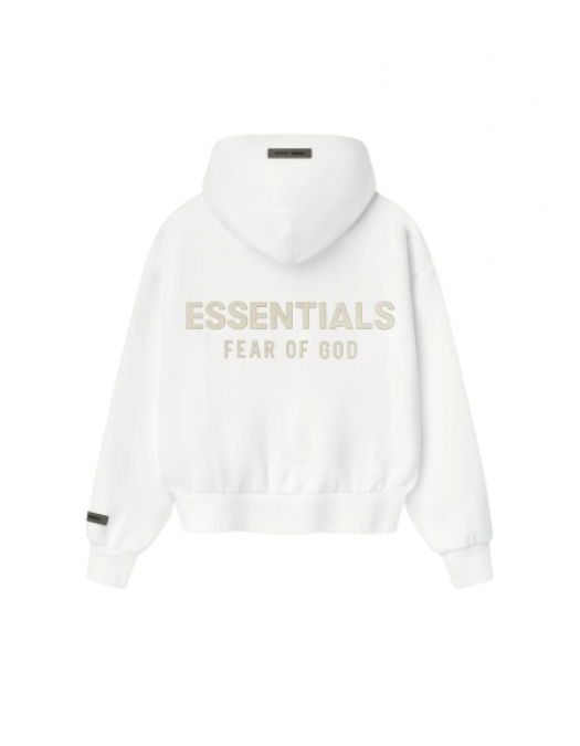 Hanorac FEAR OF GOD,Womens Classic Fleece Hoodie - 192SP255544FWCLOUDWHITE Hanorac FEAR OF GOD,Womens Classic Fleece Hoodie - 192SP255544FWCLOUDWHITE