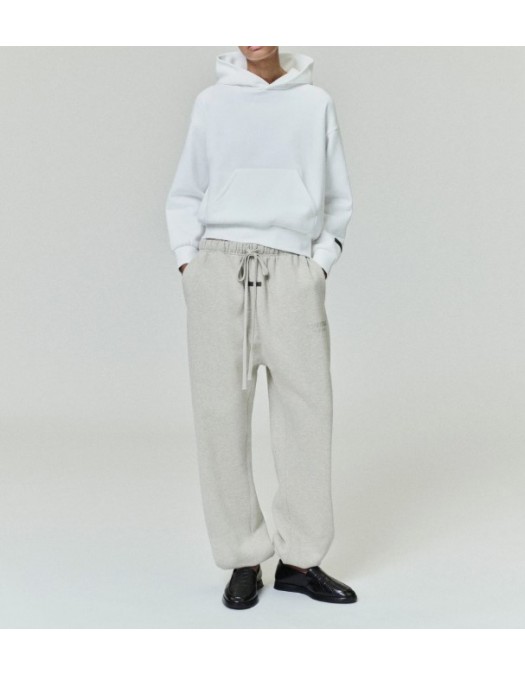 Hanorac FEAR OF GOD,Womens Classic Fleece Hoodie - 192SP255544FWCLOUDWHITE Hanorac FEAR OF GOD,Womens Classic Fleece Hoodie - 192SP255544FWCLOUDWHITE