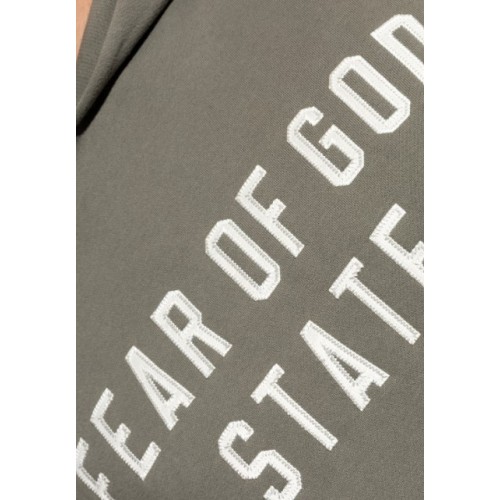 Hanorac FEAR OF GOD, Essentials GREEN Hoodie Hanorac FEAR OF GOD, Essentials GREEN Hoodie