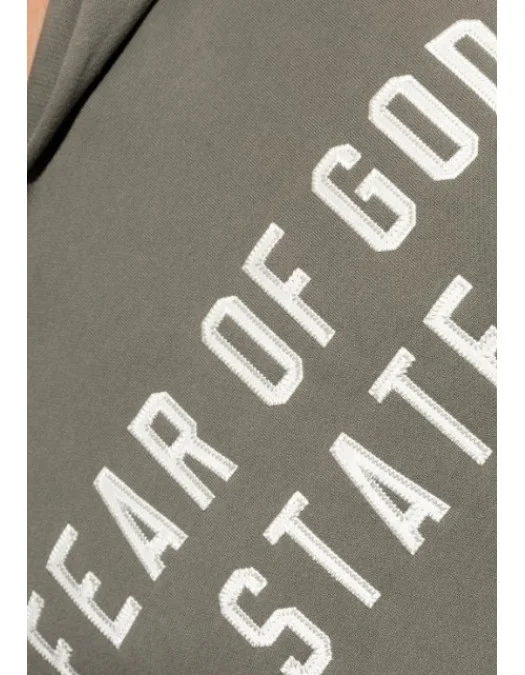 Hanorac FEAR OF GOD, Essentials GREEN Hoodie - 192SP256217FMOSS