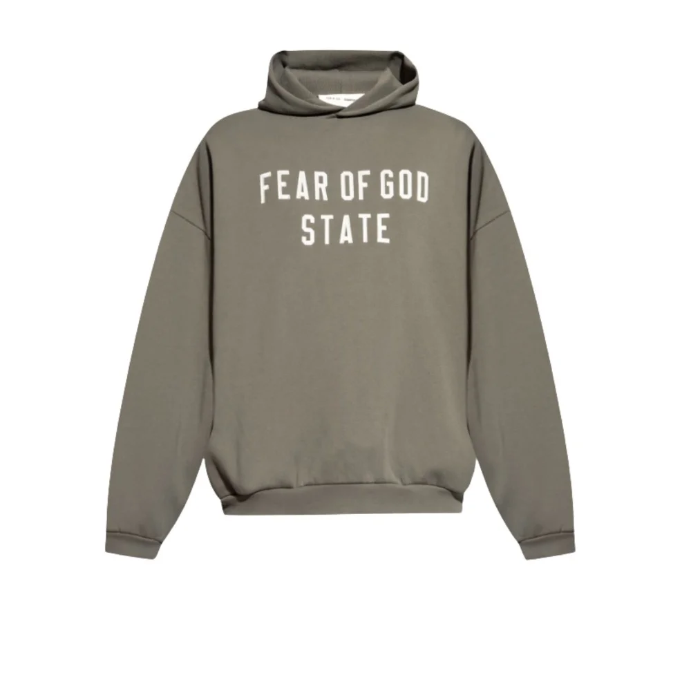 Hanorac FEAR OF GOD, Essentials GREEN Hoodie - 192SP256217FMOSS Hanorac FEAR OF GOD, Essentials GREEN Hoodie - 192SP256217FMOSS