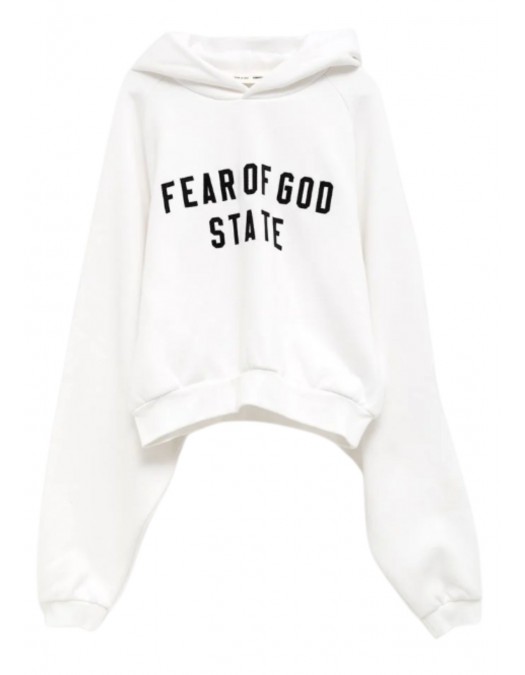 Hanorac FEAR OF GOD,ESSENTIALS Fleece Raglan - 192SP257824FWBRIGHTWHITE