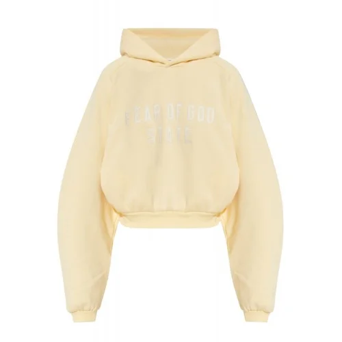 Hanorac FEAR OF GOD, Essentials YELLOW Hoodie